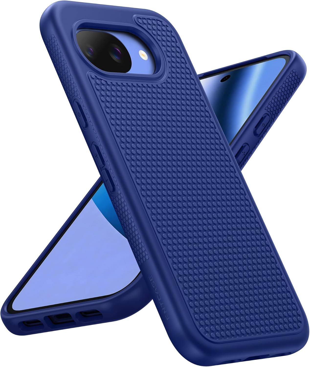 FNTCASE for Galaxy A17/A16 5G Phone Case - Samsung A17 Military Grade Drop Protection, 14ft Drop Tested, Screen Protector Included, Anti-Slip Matte Textured, TPU+PC Dual Layer Shockproof Cover (Black)