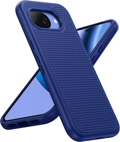 FNTCASE for Galaxy A17/A16 5G Phone Case - Samsung A17 Military Grade Drop Protection, 14ft Drop Tested, Screen Protector Included, Anti-Slip Matte Textured, TPU+PC Dual Layer Shockproof Cover (Black)