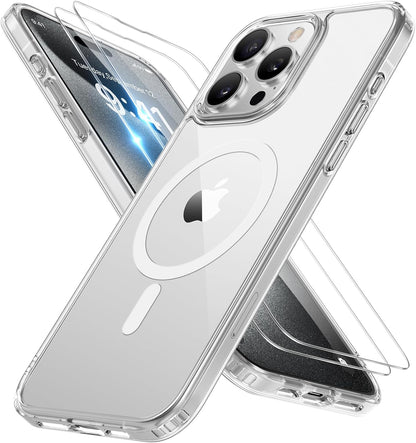 Miracase Magnetic iPhone 14 Case with Protectors