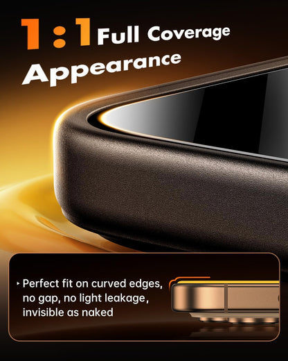 UNBREAKcable iPhone 16 Pro Max Privacy Screen 3 Pack