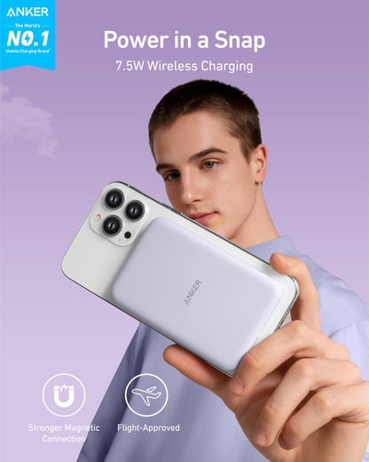 Anker MagGo 621: 5K mAh Magnetic Charger Pack - Small Enterprise