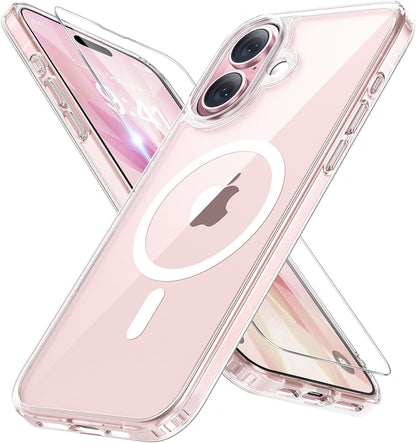 Miracase Magnetic iPhone 14 Case with Protectors
