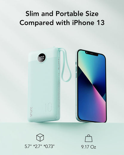 ChargeMate 10000mAh: Portable Power Bank for All Devices - Pink - Small Enterprise