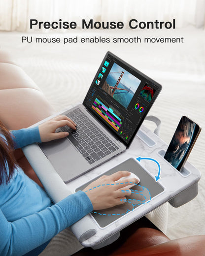 VersaLap Pro: 17” Laptop Desk w/ Mouse & Wrist Pad