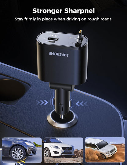 SuperOne 4-in-1 Car Charger - Small Enterprise