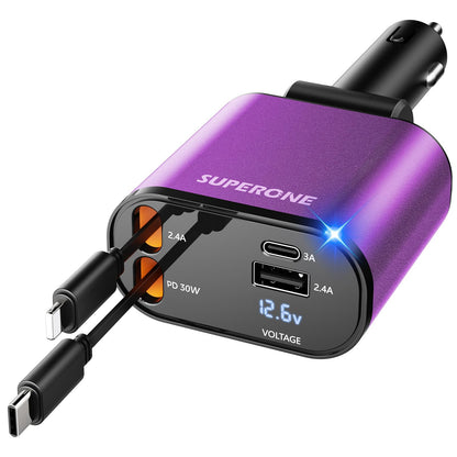SuperOne 4-in-1 Car Charger - Small Enterprise