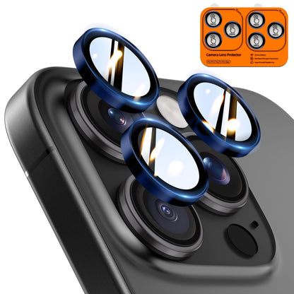 TOCOL Camera Lens Protector for iPhone 17 Tempered Glass HD Individual Scratch Resistant Camera Cover Accessories Case Friendly 2 Pack（Clear）