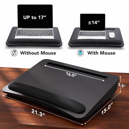 CushyLap Desk: Portable Laptop Stand & Storage