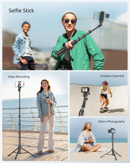 SENSYNE ProTripod: 62 Selfie Stick & Stand - Small Enterprise