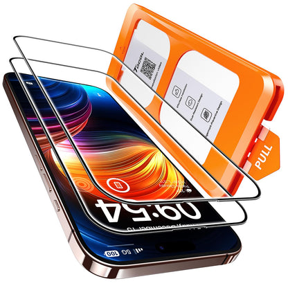 TOCOL Privacy Shield 9H Glass for iPhone 15 - 2 Pack - Small Enterprise