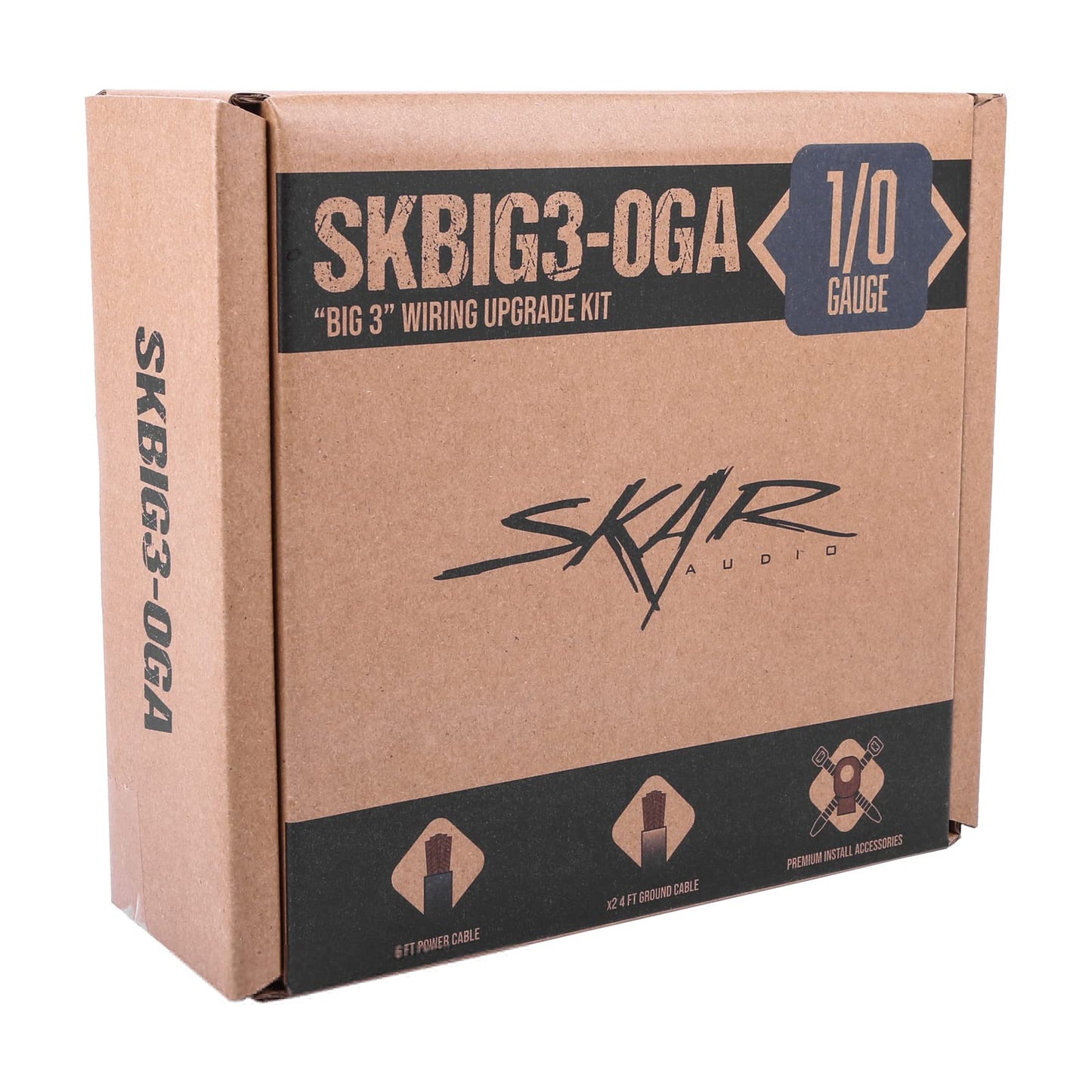 SkarSound Pro 1/0 Gauge OFC Amp Wiring Kit