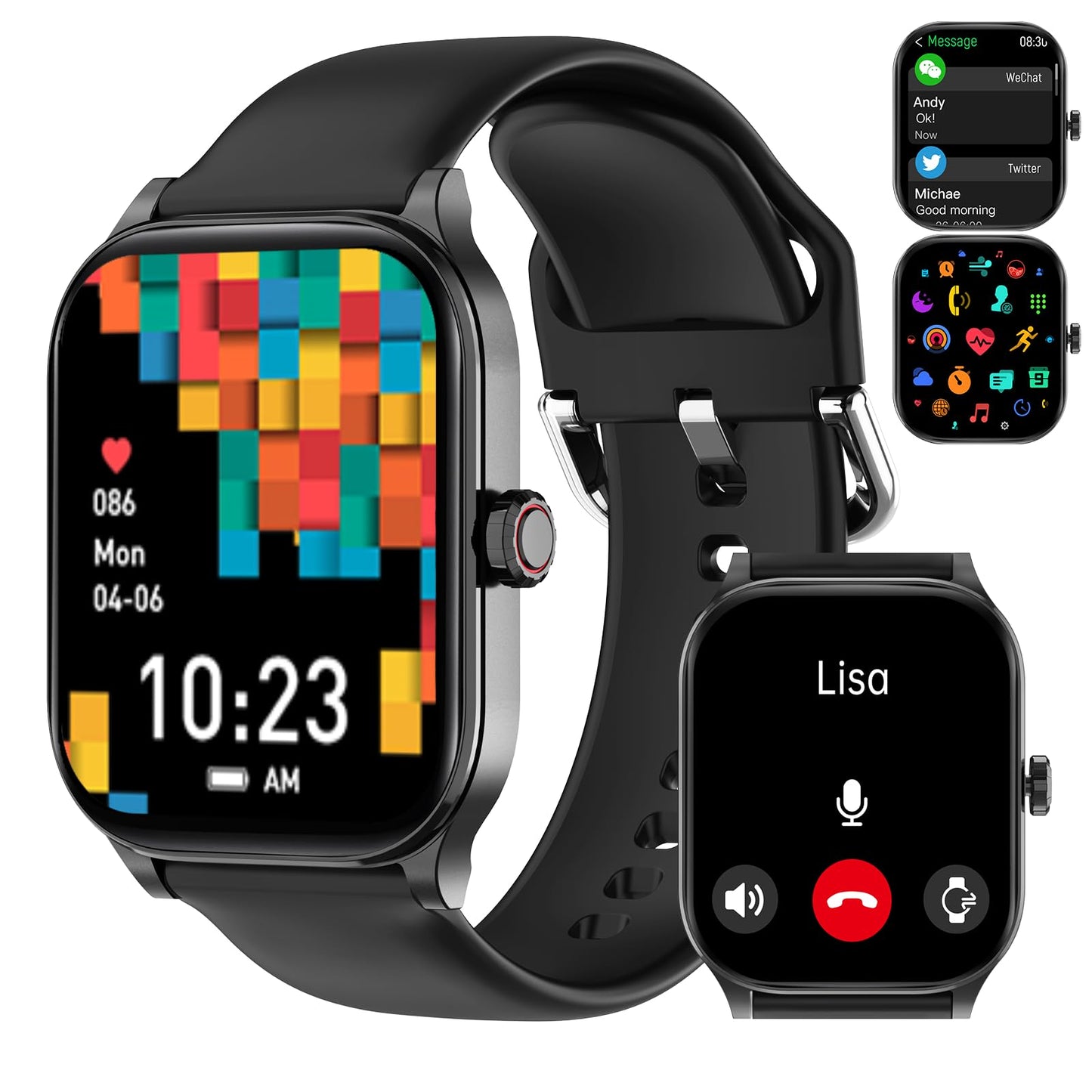 SmartFit Pro: All-in-One Health & Fitness Watch - Small Enterprise