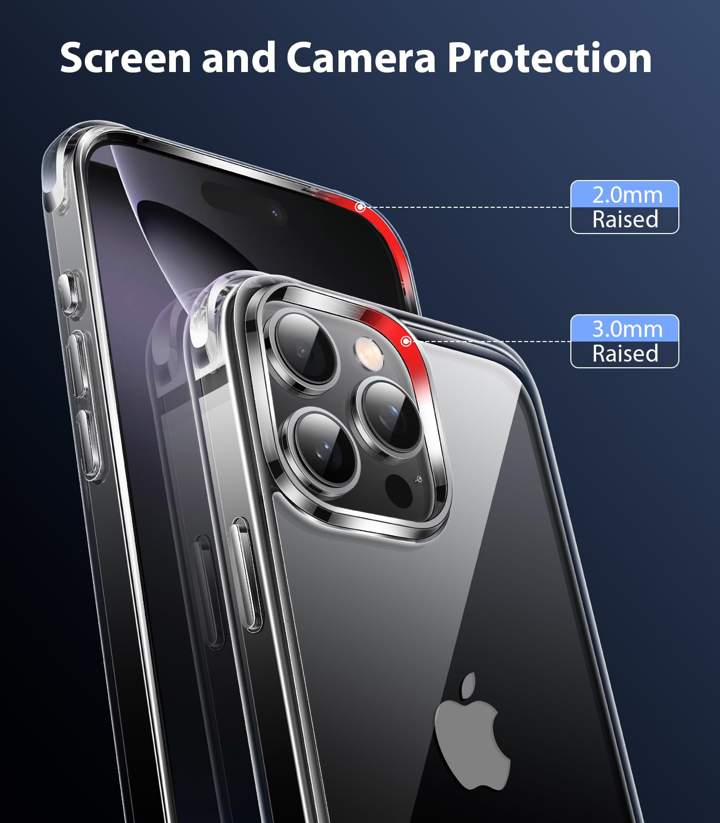 CrystalGuard i16: Clear, Tough, Anti-Yellowing Case