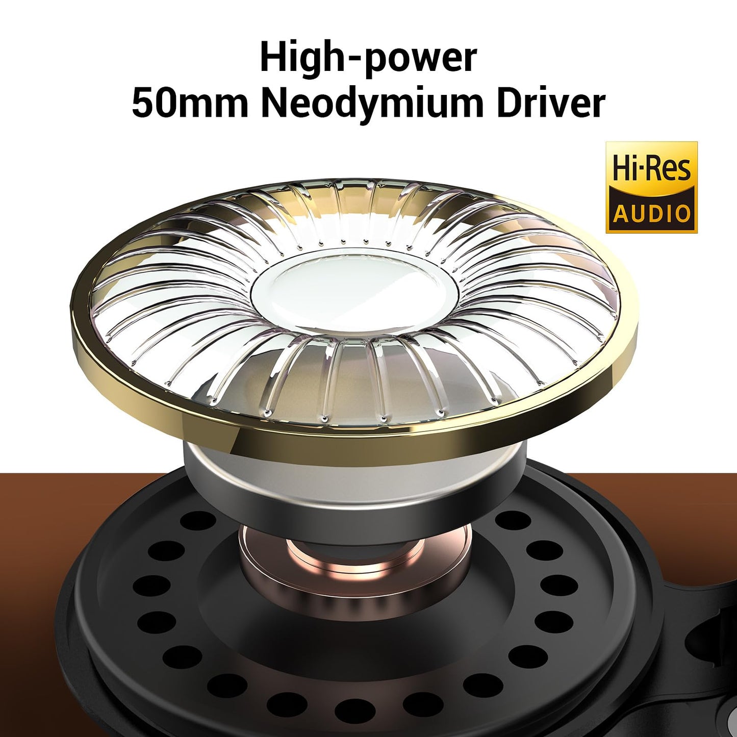 OneOdio Pro DJ Studio Over-Ear Headphones - Black