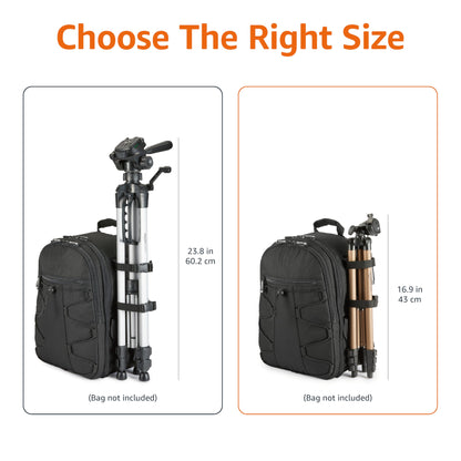 Amazon Basics Travel Tripod - 50 Champagne - Small Enterprise