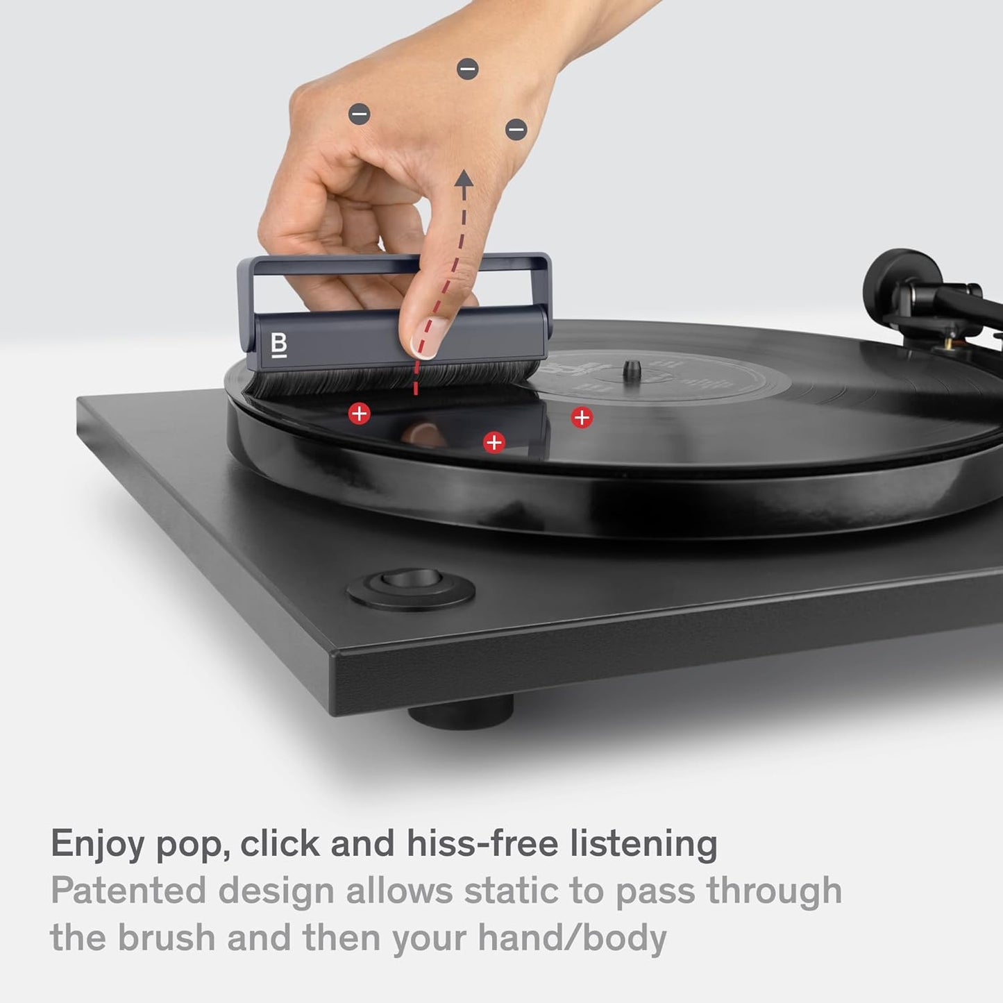 VinylGuard Carbon Brush: Anti-Static Record Cleaner