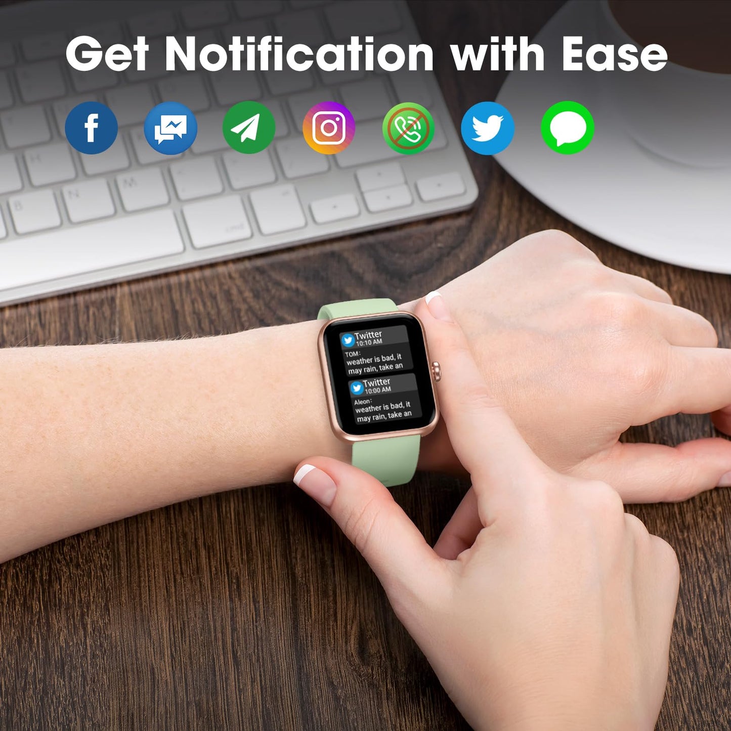 FitWatch Pro: Heart & Sleep Tracker Smartwatch 1.5 - Small Enterprise