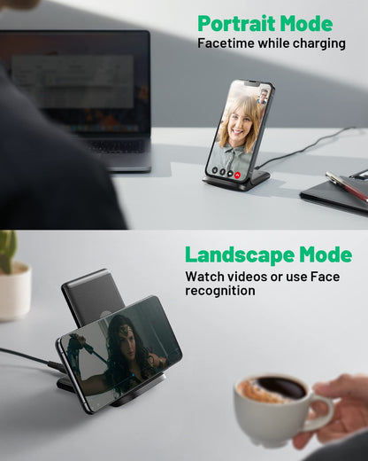 INIU GlowCharge 15W Qi Wireless Charging Station - Small Enterprise