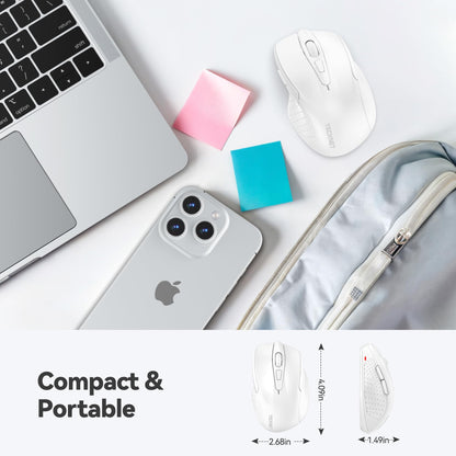 ErgoGlide Wireless: 6-Button, 2600 DPI, 24-Month Power