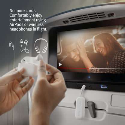 AirFly SE: Bluetooth Audio Adapter for Travel & More - Small Enterprise