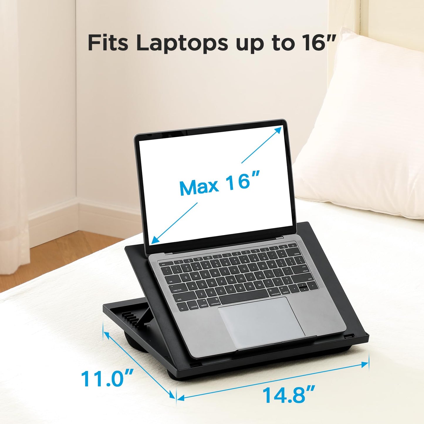 HUANUO FlexiStand: 8-Angle Laptop Comfort Desk