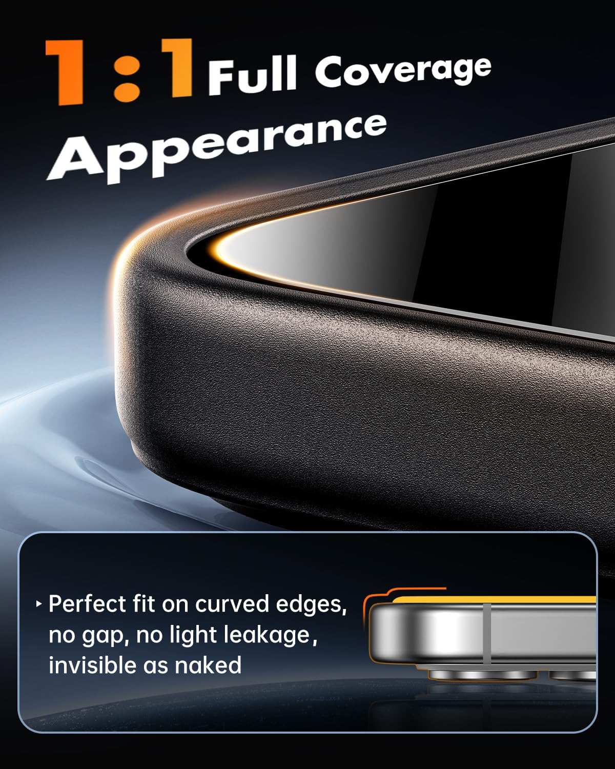 UNBREAKcable iPhone 16 Pro Max Privacy Screen 3 Pack