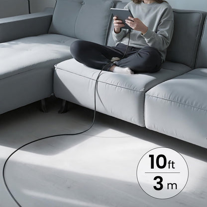 iPad Charger Fast Charging, 20W USB C Charger Block with 10FT & 6FT USB C to C Cable for iPad Pro 13/12.9/11 inch, iPad A16 11th/10th Generation, iPad Air 13/11 inch M4/M3/M2/5th/4th, iPad mini 7/6