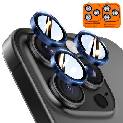 TOCOL Camera Lens Protector for iPhone 17 Tempered Glass HD Individual Scratch Resistant Camera Cover Accessories Case Friendly 2 Pack（Clear）