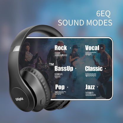 Uliptz HiFi Bluetooth Headphones - 65H Playtime - Small Enterprise