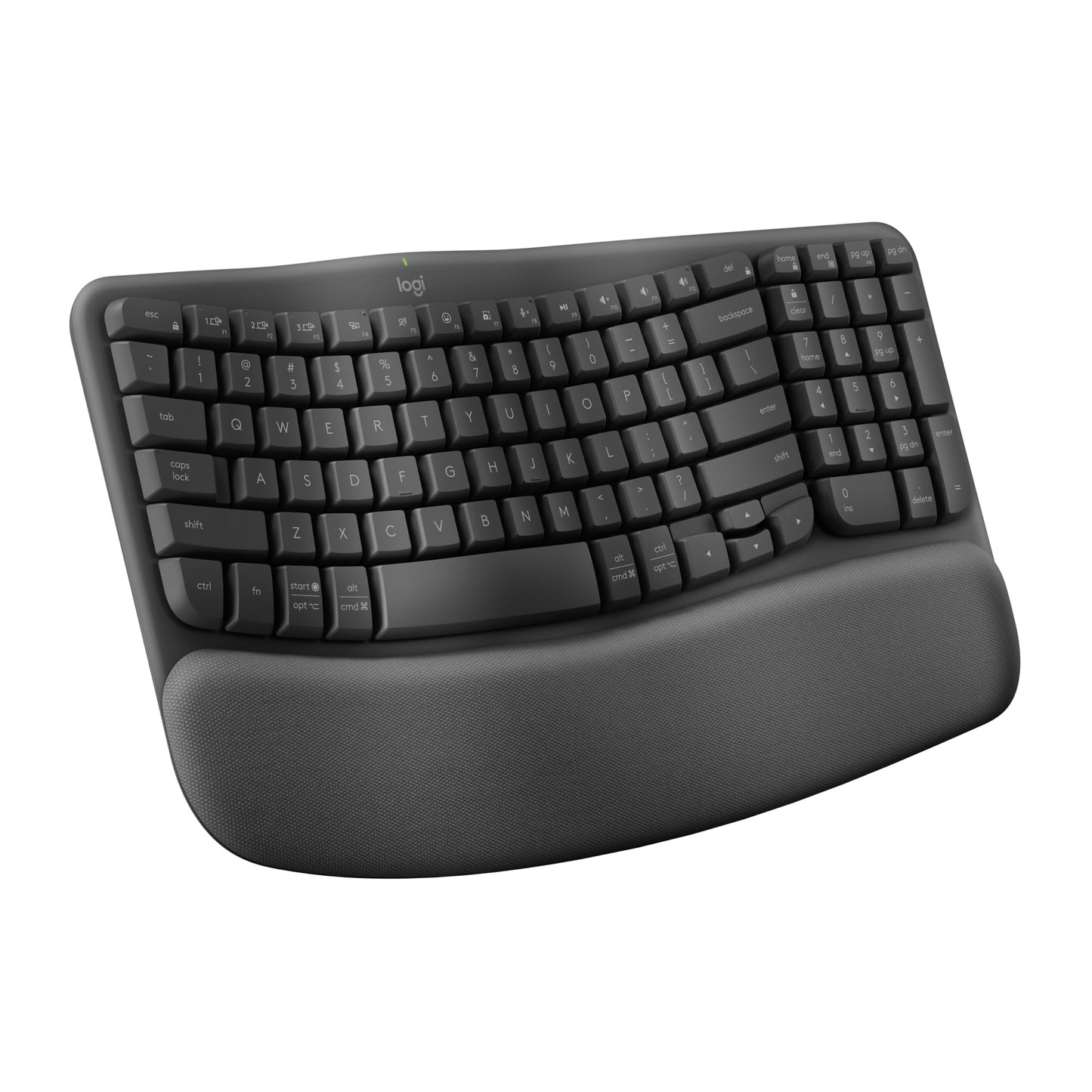 WaveEase Wireless Ergokey by Logitech