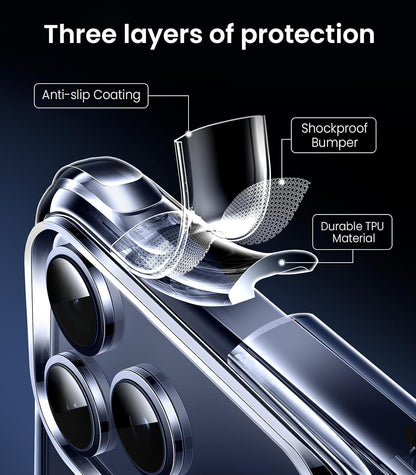 CrystalGuard i16: Clear, Tough, Anti-Yellowing Case