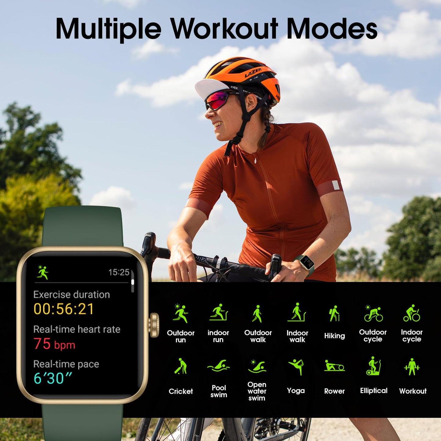 FitWatch Pro: Heart & Sleep Tracker Smartwatch 1.5 - Small Enterprise
