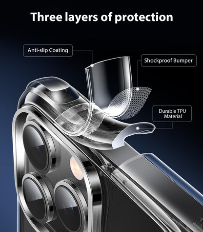 CrystalGuard i16: Clear, Tough, Anti-Yellowing Case