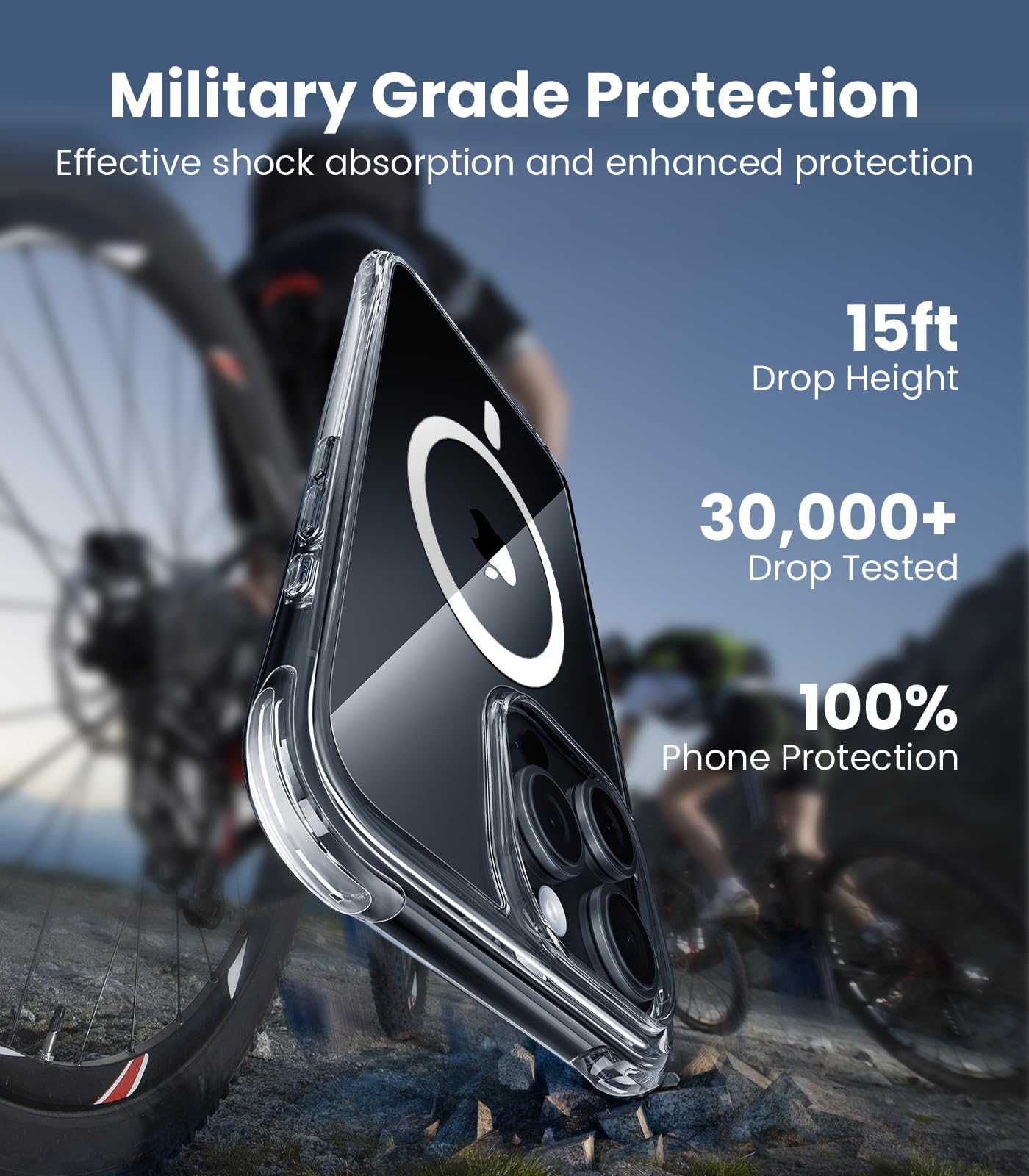 CrystalGuard i16: Clear, Tough, Anti-Yellowing Case