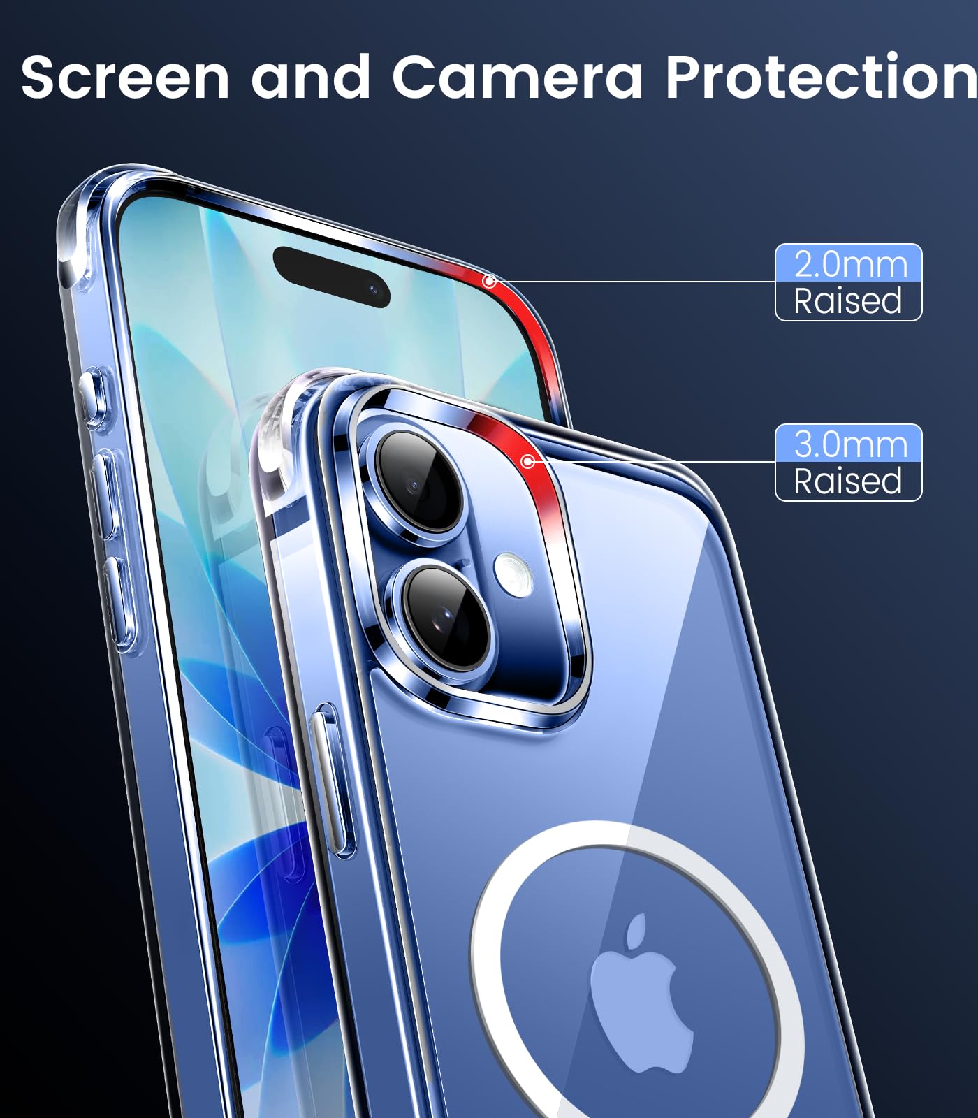 CrystalGuard i16: Clear, Tough, Anti-Yellowing Case