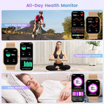 FitGoddess Smartwatch: Health & Fitness Tracker - Small Enterprise