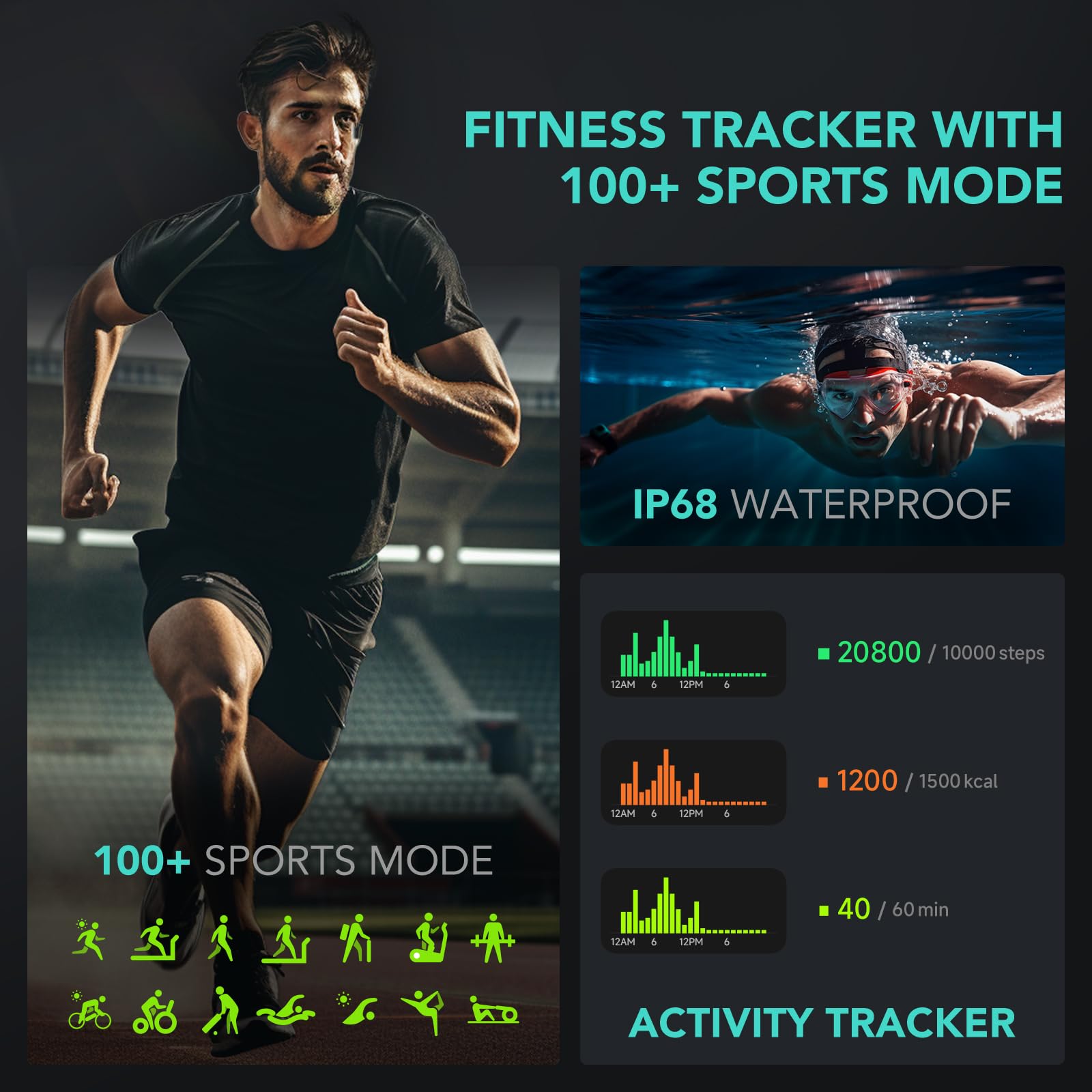 FitTrack V7 Pink - Small Enterprise