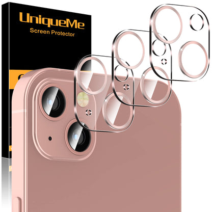 UniqueMe for 3 Pack iPhone 16 Pro/iPhone 16 Pro Max Camera Lens Protector