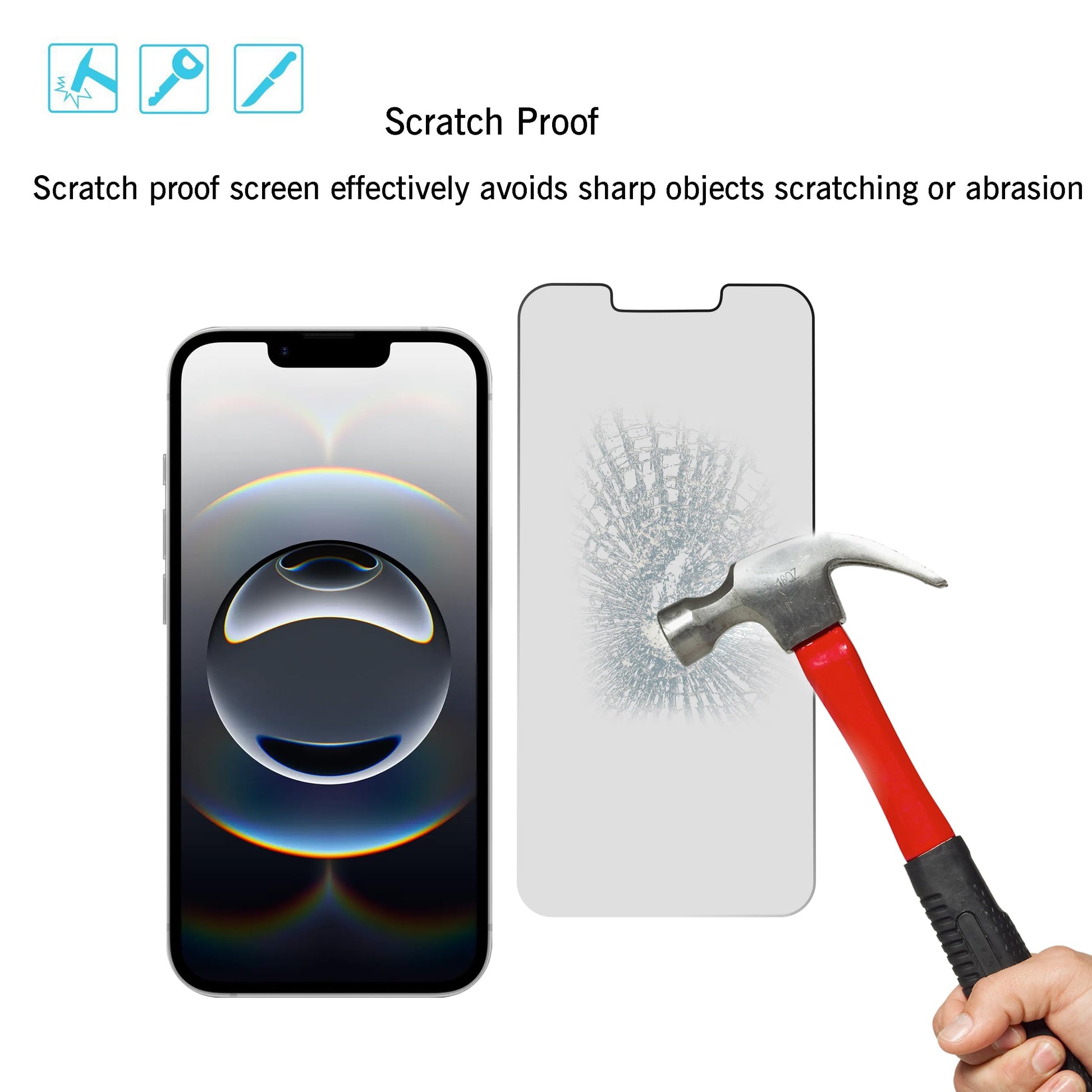 Ailun iPhone Privacy Glass 3-Pack - 6.1 Security - Small Enterprise