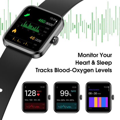 FitWatch Pro: Heart & Sleep Tracker Smartwatch 1.5 - Small Enterprise