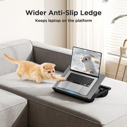 HUANUO FlexiStand: 8-Angle Laptop Comfort Desk