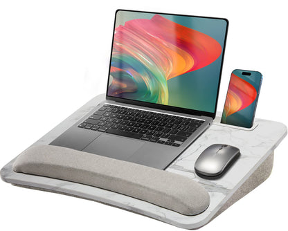 CushyLap Desk: Portable Laptop Stand & Storage