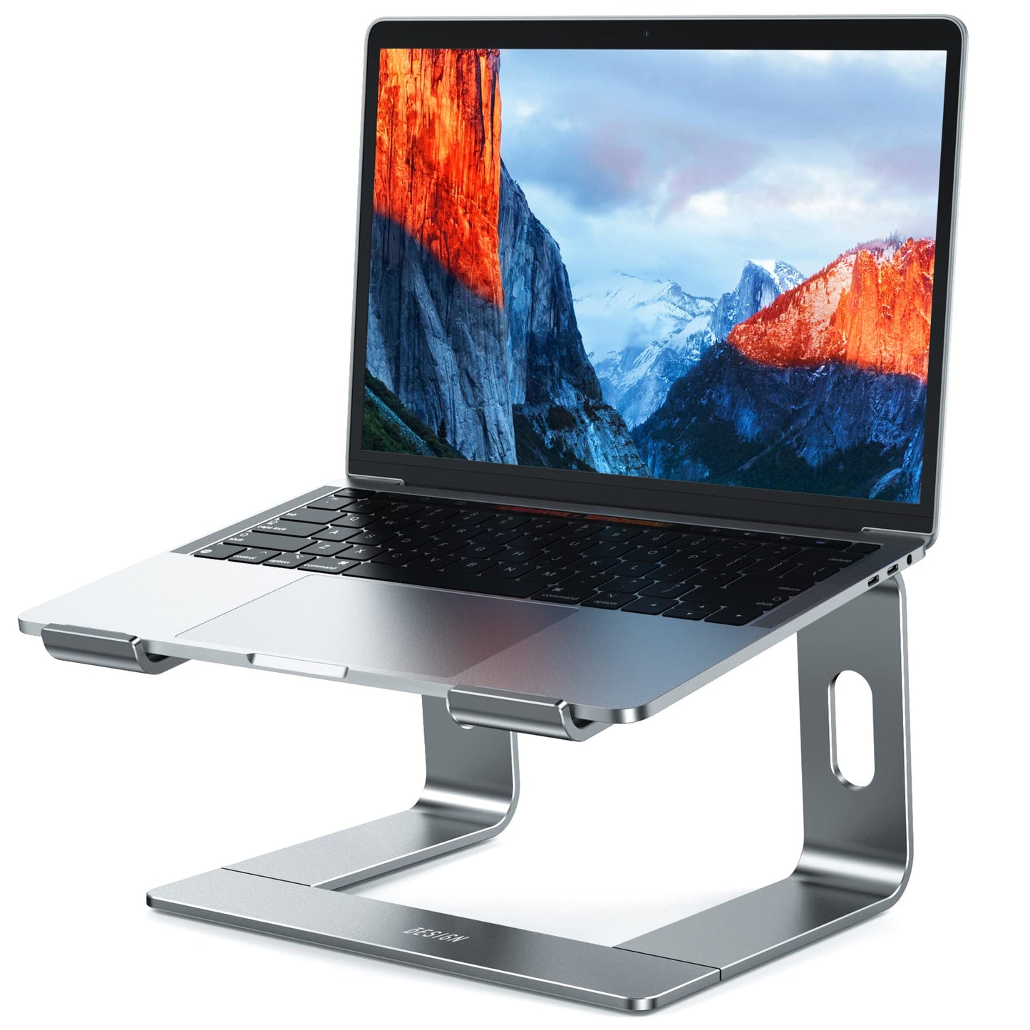 ElevatePro Aluminum Laptop Stand - Ergonomic & Stylish