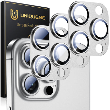 UniqueMe for 3 Pack iPhone 16 Pro/iPhone 16 Pro Max Camera Lens Protector