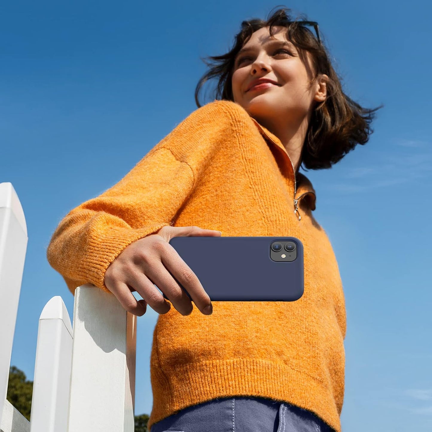 Miracase Navy Shield: iPhone 11 Full Protection