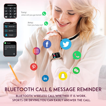 GoldFit Smartwatch: Women's Fitness Tracker & Caller - Small Enterprise