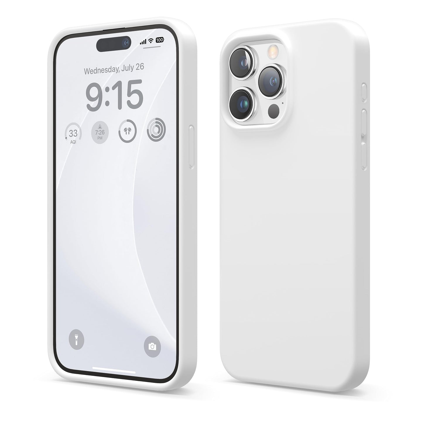 elago iPhone 15 Pro Max LiquidShield - White 6.7\