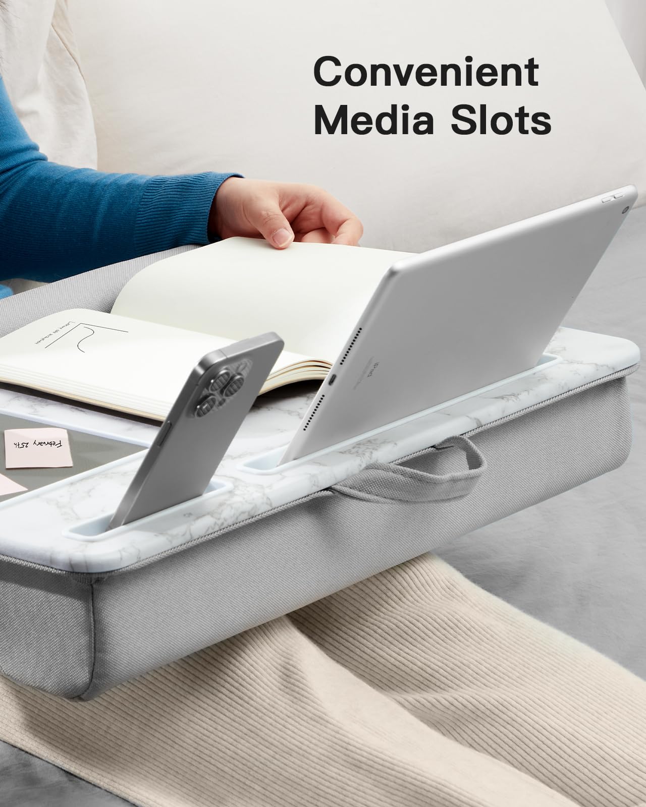 VersaLap Pro: 17” Laptop Desk w/ Mouse & Wrist Pad