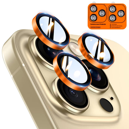 TOCOL Camera Lens Protector for iPhone 17 Tempered Glass HD Individual Scratch Resistant Camera Cover Accessories Case Friendly 2 Pack（Clear）