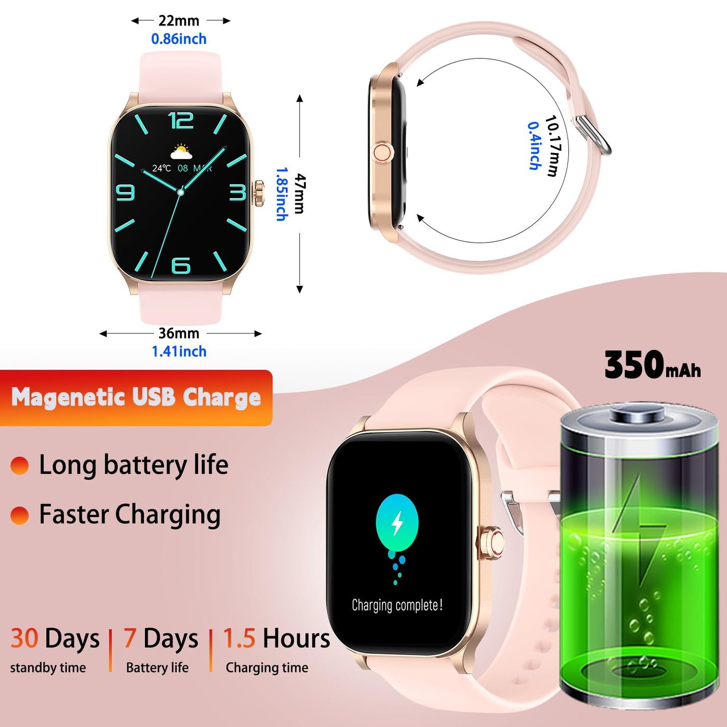 SmartFit Pro: All-in-One Health & Fitness Watch - Small Enterprise